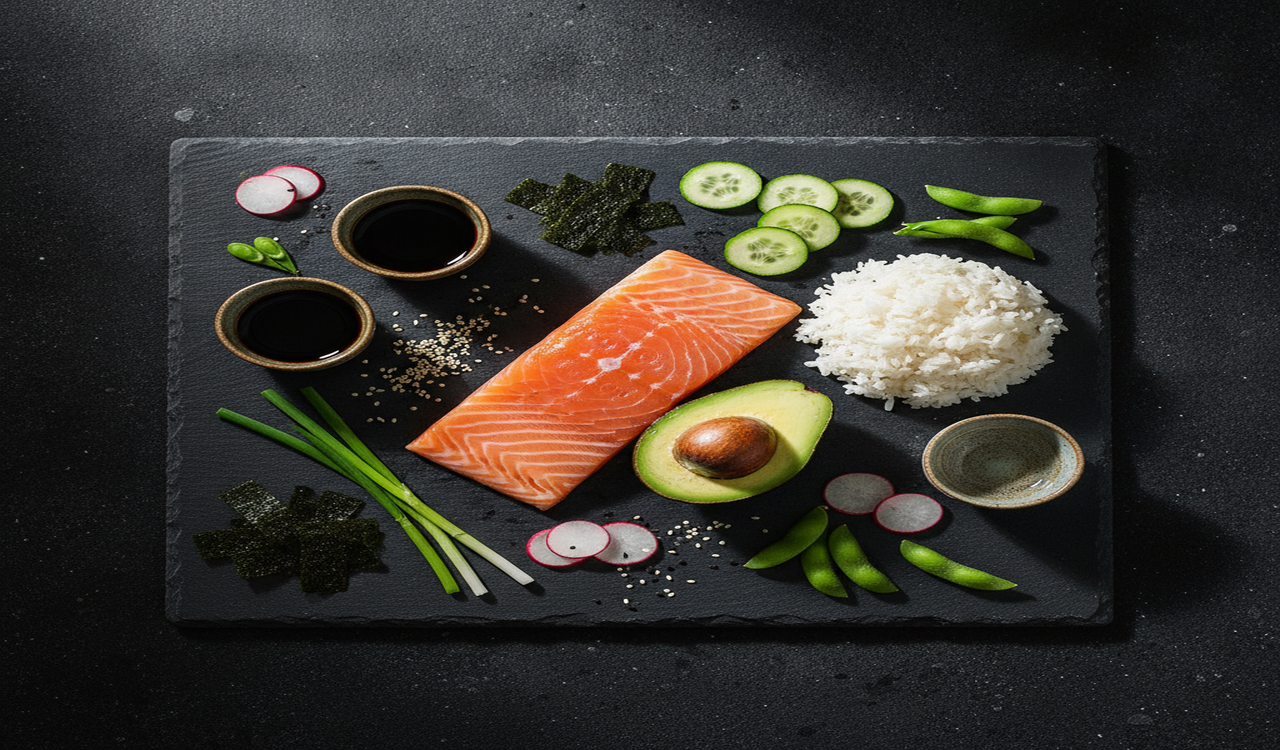Les ingrédients essentiels pour un poke bowl saumon équilibré